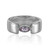 Zilveren ring met een Ouro Preto Pink Topaz