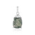 Moss Agate Silver Pendant