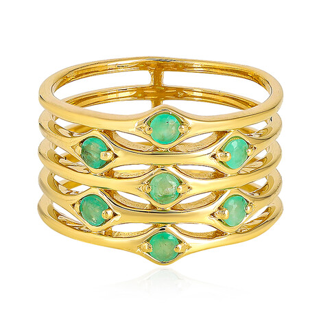 Socoto-Smaragd-Silberring