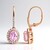 Orecchini in argento con Kunzite