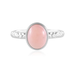 Anillo en plata con Ópalo rosa (de Melo)