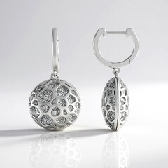 Orecchini in argento con Zircone