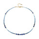 Collier en argent et Aigue-Marine Santa Maria (Riya)