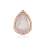 Rose Quartz Silver Pendant (MONOSONO COLLECTION)