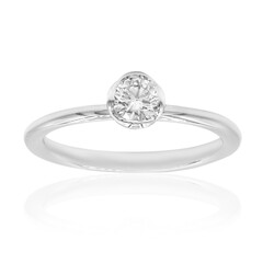 Gouden ring met een VS2 (H) Diamant (CIRARI)