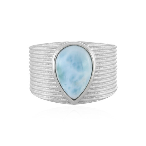 Larimar-Silberring (MONOSONO COLLECTION)