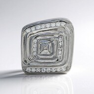Pendentif en argent et Zircon (MONOSONO COLLECTION)