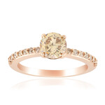 Anello in oro con Diamante Rose de France VS1 di Argyle (Annette)