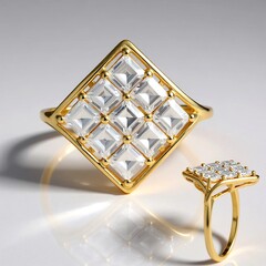 Anello in oro con Zircone (Adela Gold)