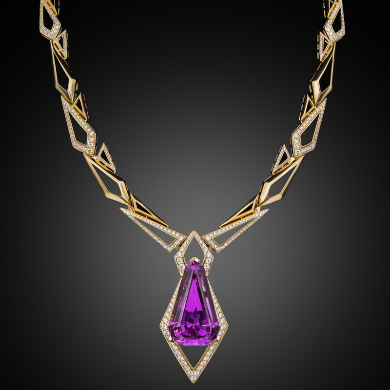 Collar en oro con Cuncita de Patroke (de Melo)