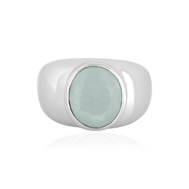 Paraiba-Opal-Silberring