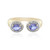 Bague en argent et Tanzanite