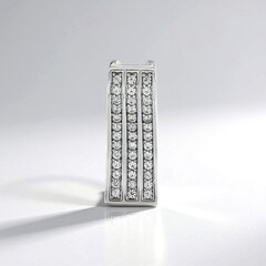 Ciondolo in argento con Zircone (MONOSONO COLLECTION)