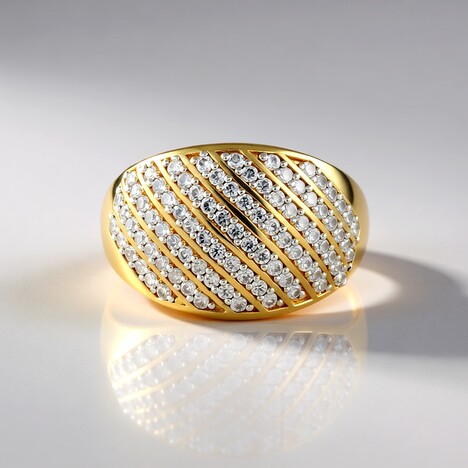Anello in argento con Zircone
