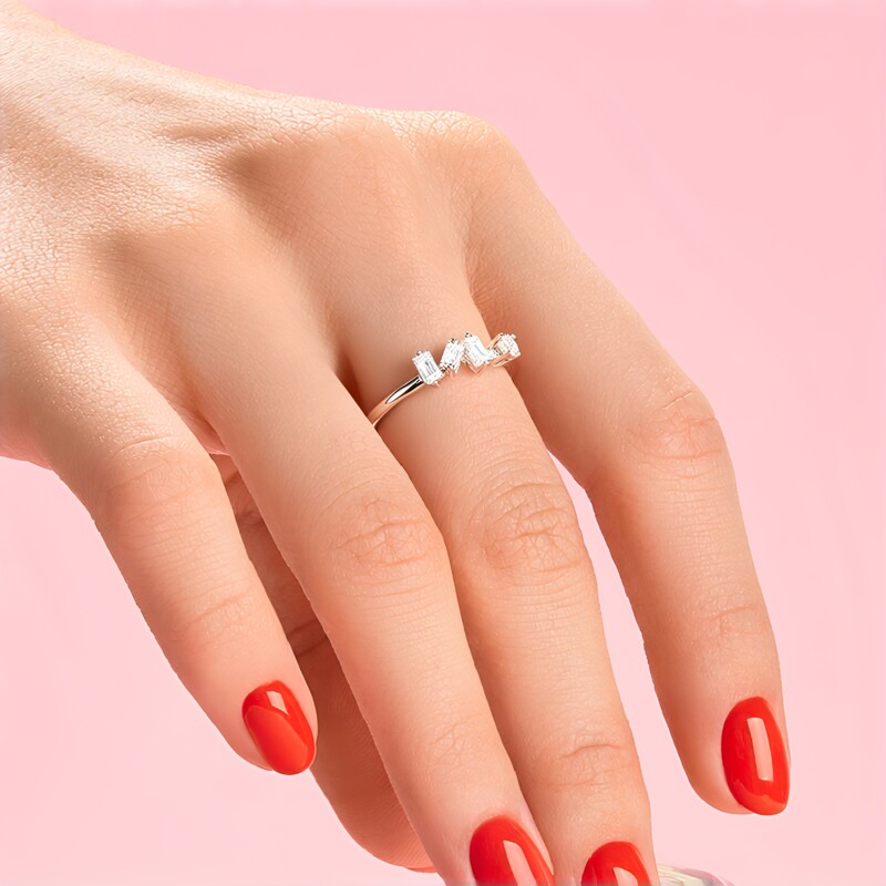 Anillo en oro con Diamante SI1 (H) (CIRARI)