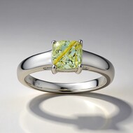 Anello in argento con Quarzo Rutilato