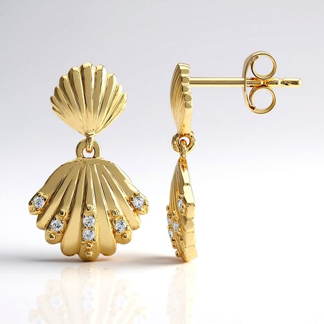 Orecchini in argento con Zircone