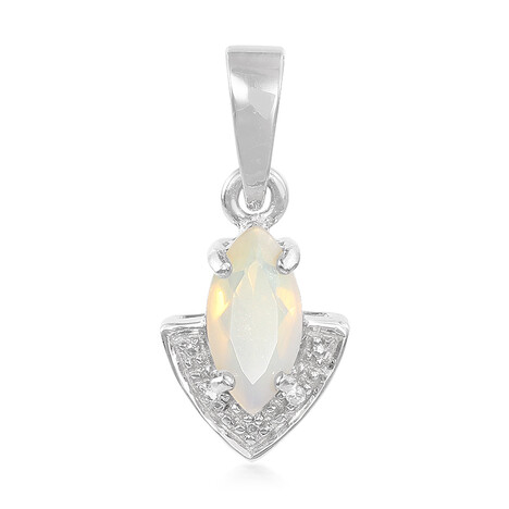 Indonesischer Opal-Silberanhänger