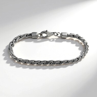 Bracelet en argent (Bali Barong)