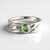 Anello in argento con Tsavorite della Tanzania (de Melo Essence)