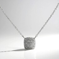 Collar en plata con Zircón
