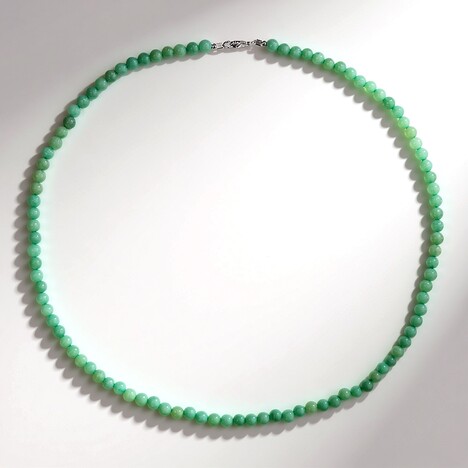 Collana in argento con Avventurina Verde