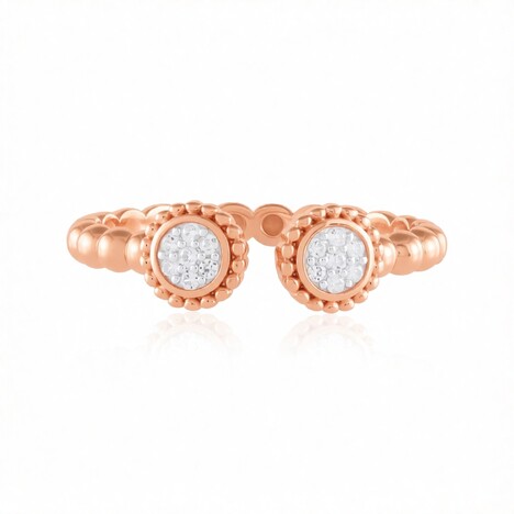 Bague en argent et Zircon (de Melo Essence)