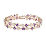 Bracciale in argento con Pietra di Luna Bianca (KM by Juwelo)