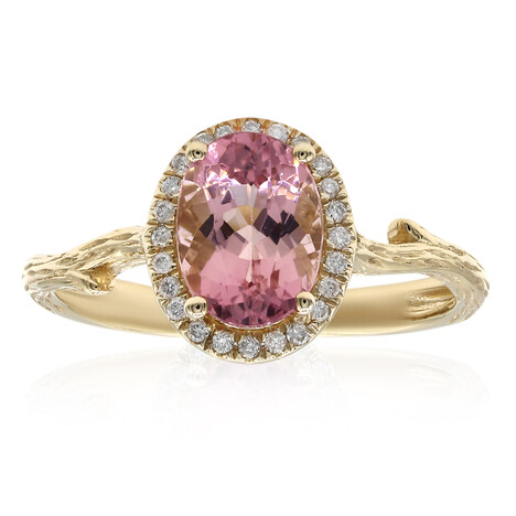 Kongo-Neon-Turmalin-Goldring (Smithsonian)