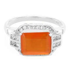 Bague en argent et Cornaline