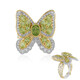 Bague en argent et Péridot (Gems en Vogue)