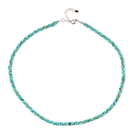 Türkis-Silberhalskette