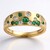 Anello in oro con Smeraldo Zambia AAA (CIRARI)