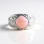 Anello in argento con Opale Rosa (de Melo)
