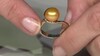 Anillo en plata con Perla Freshwater amarilla (TPC)