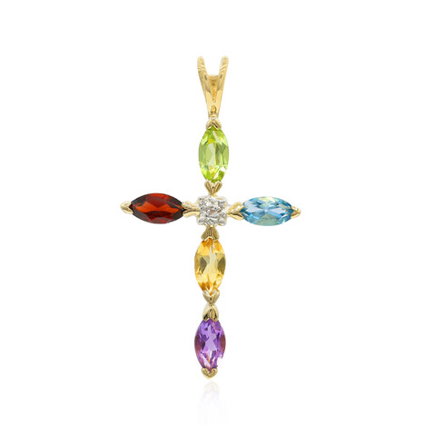 Amethyst Silver Pendant