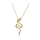 Collana in argento con Topazio Bianco