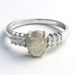 Bague en argent et Labradorite