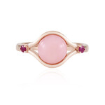 Anello in argento con Opale Rosa (KM by Juwelo)