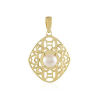 White Freshwater Pearl Silver Pendant
