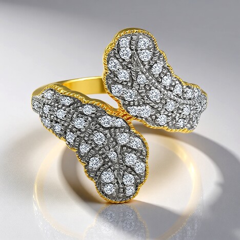 Anello in oro con Diamante SI1 (G) (Annette)