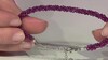 Zilveren armband met Mozambique robijnen