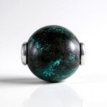 Ciondolo in argento con Crisocolla (MONOSONO COLLECTION)
