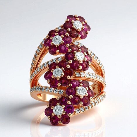 Anello in argento con Zircone