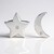 Boucles d'oreilles en argent et Diamant I1 (G) (Annette)