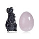 Figurine et Obsidienne