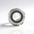 Anello in argento con Quarzo Bianco (Adela Silber)