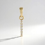 Ciondolo in oro con Diamante IF (G) (de Melo Gold)