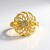 Anello in argento con Diamante Champagne I2 (Ornaments by de Melo)