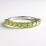 Anello in argento con Sfene